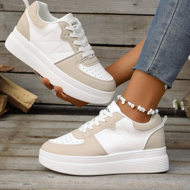 Chunky Sneaker Platform - Zapatillas Deportivas de Plataforma para Mujer,