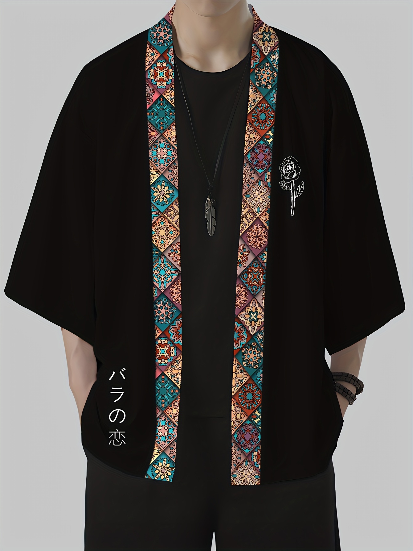 Street Fashion Designer - Kimono de Verano 2026 para Hombre,