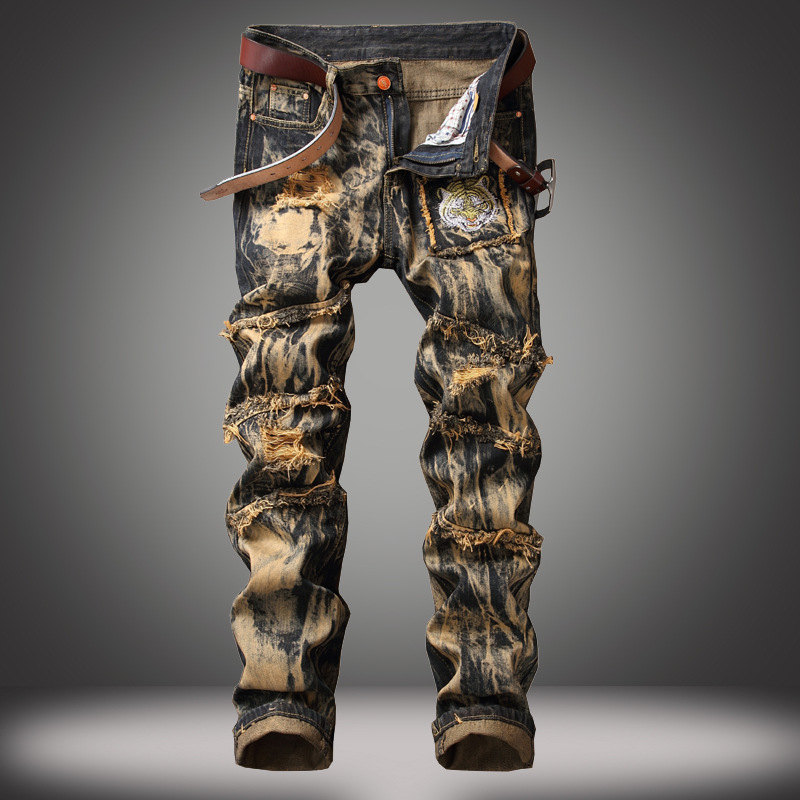 Distressed Jean Rip - Vaqueros American Vintage de pierna recta