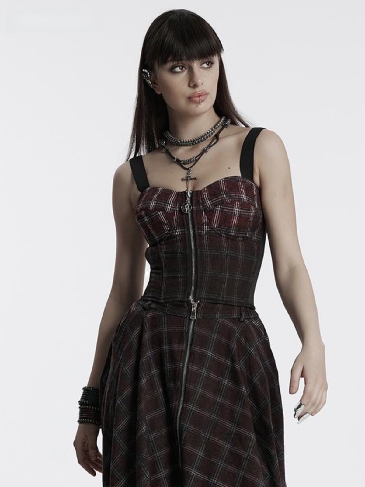 Street Fashion Co - Chaleco Corto Sexy sin Mangas Estilo
