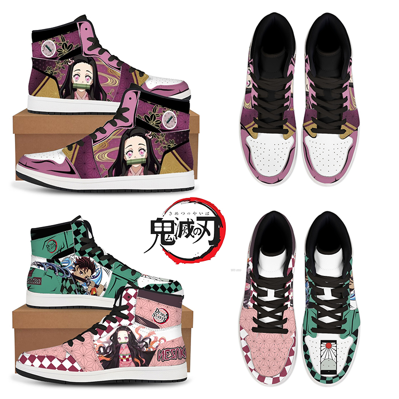 Street Fashion Boy - Zapatillas de Anime Demon Slayer Tanjirou