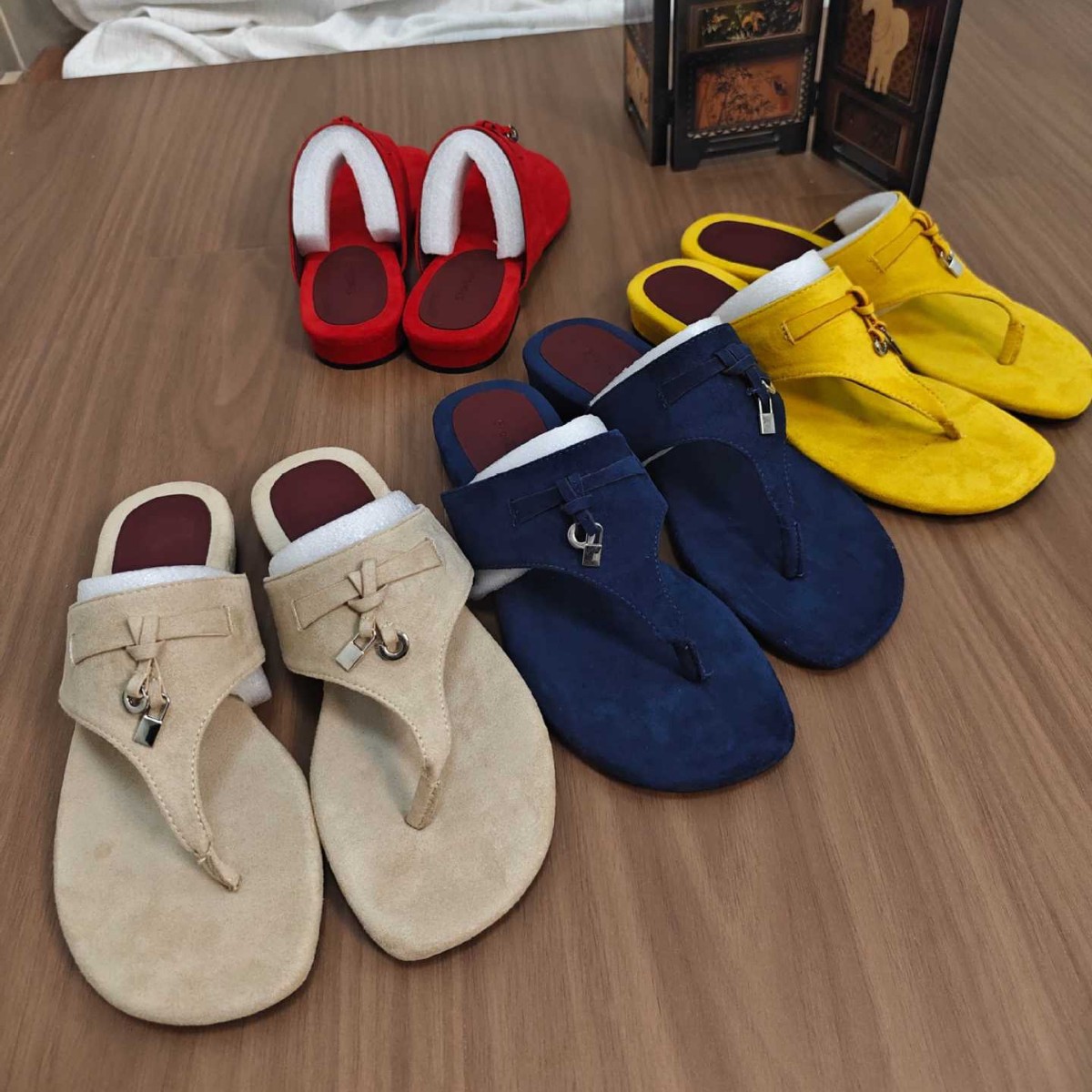 French Street Fashion - Sandalias de Mujer Estilo Francés con