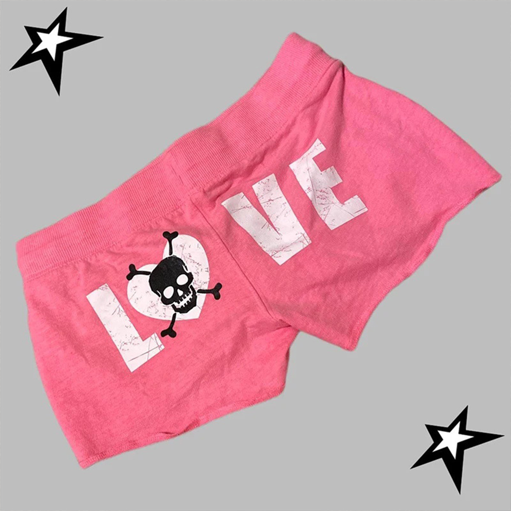 Street Fashion American - Shorts Retro Punk de Verano, Moda