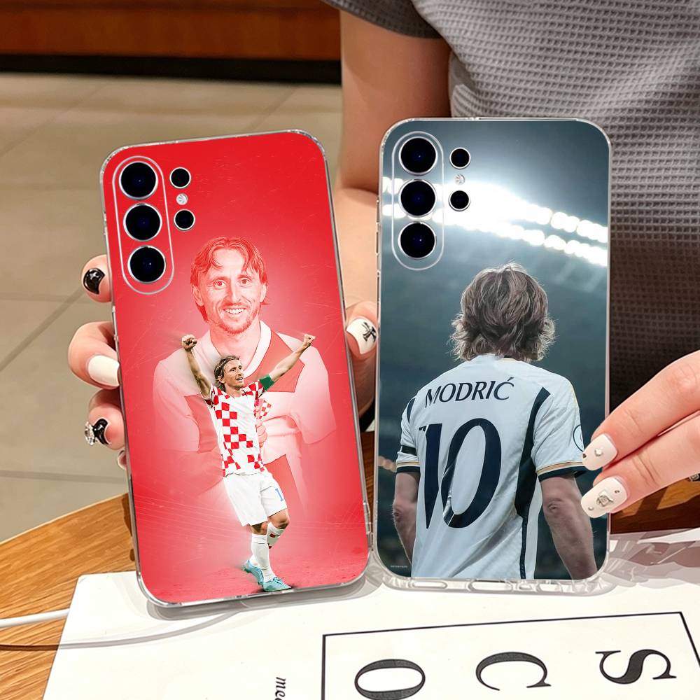 Street Fashion Official - Funda Transparente para Teléfono Luka Modric