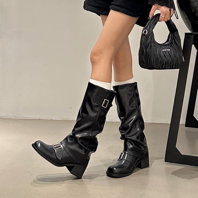 Street Fashion Trend 2025 - 2025Botas de mujer hasta la rodilla