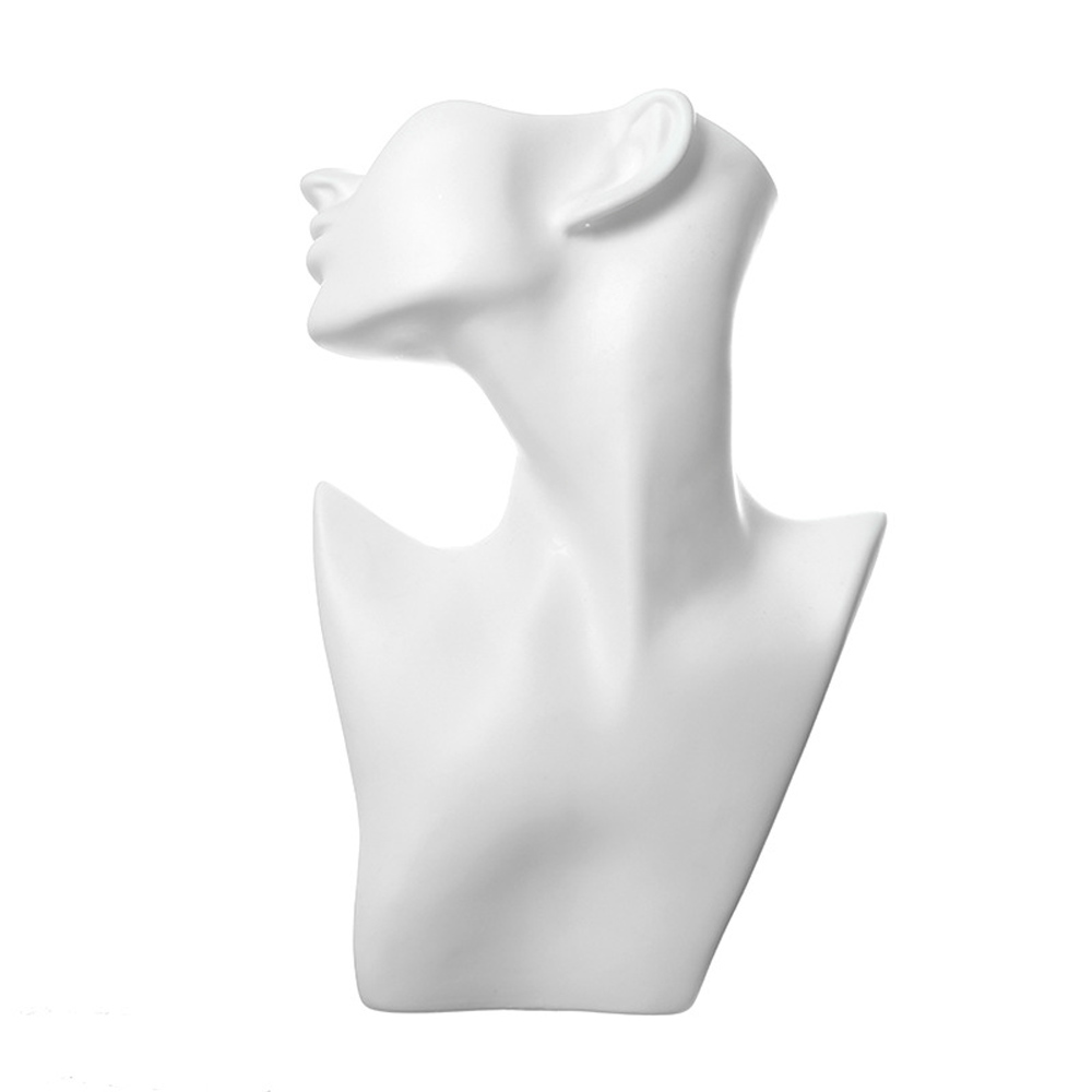 Street Fashion Earrings - Cabeza de maniquí de plástico a