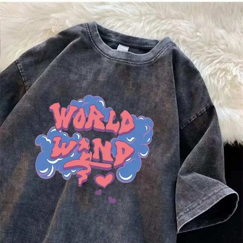 2025 Camiseta vintage con lava - Street Fashion Trend 2025 reseña y precio