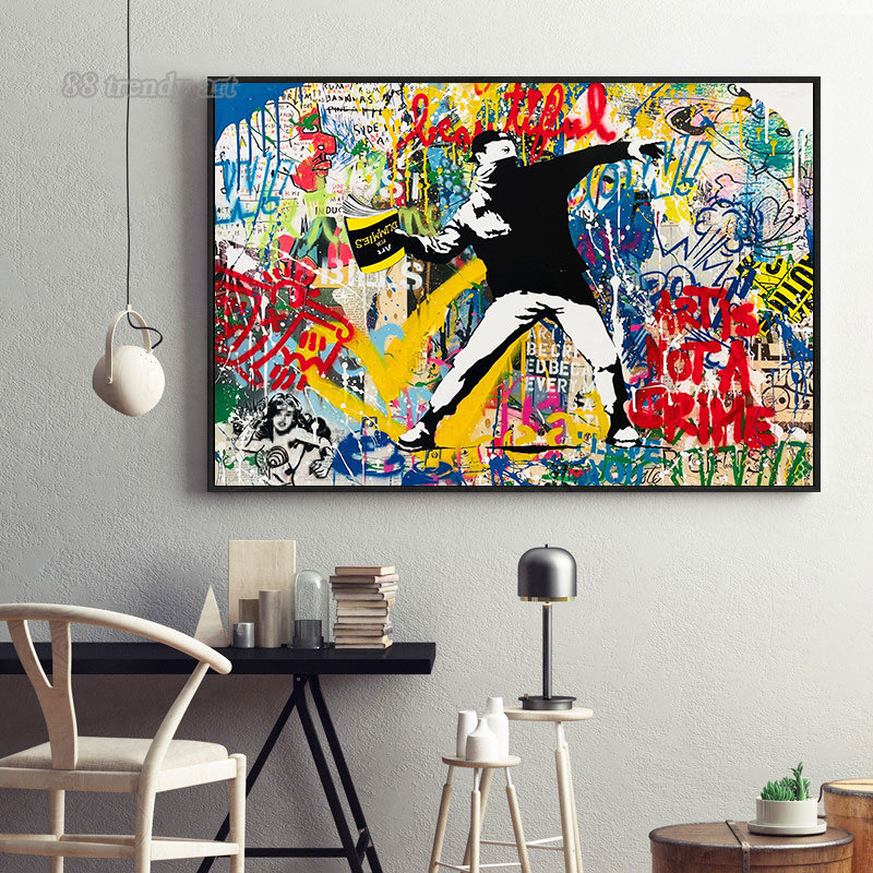 Pósteres artísticos de pared d - Street Fashion Poster reseña y precio