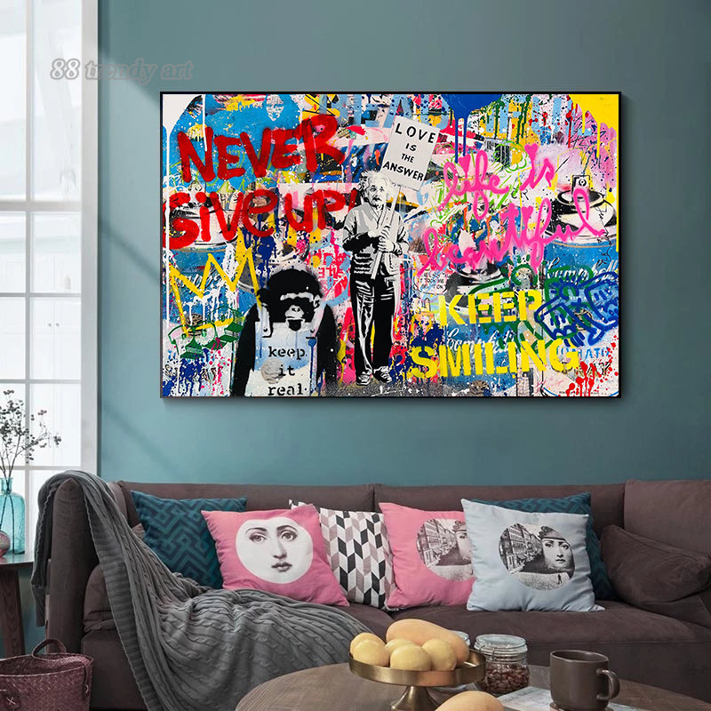 Pósteres artísticos de pared d - Street Fashion Poster reseña y precio