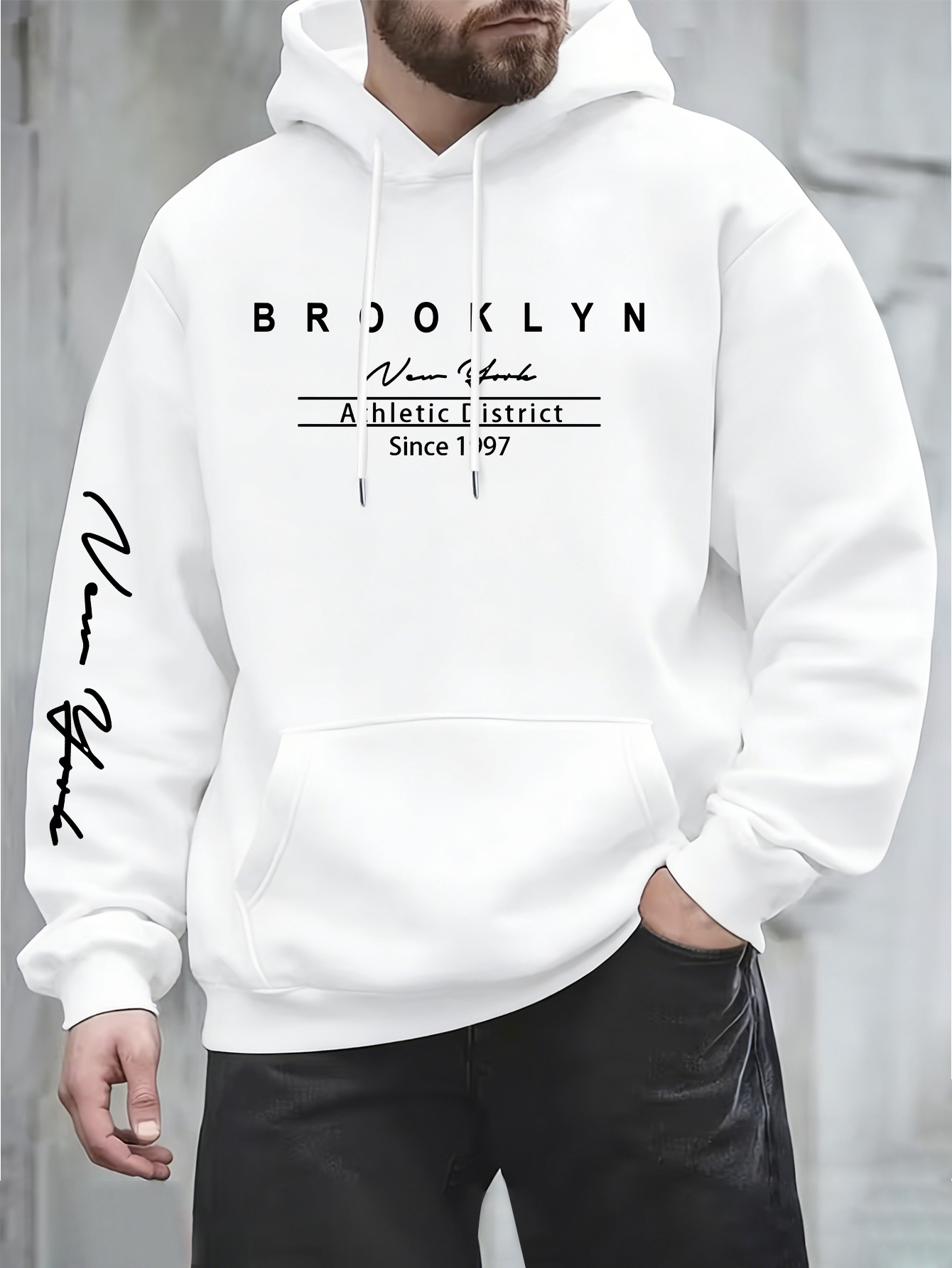 Sudadera con capucha de moda u - Street Fashion Of New York reseña y precio