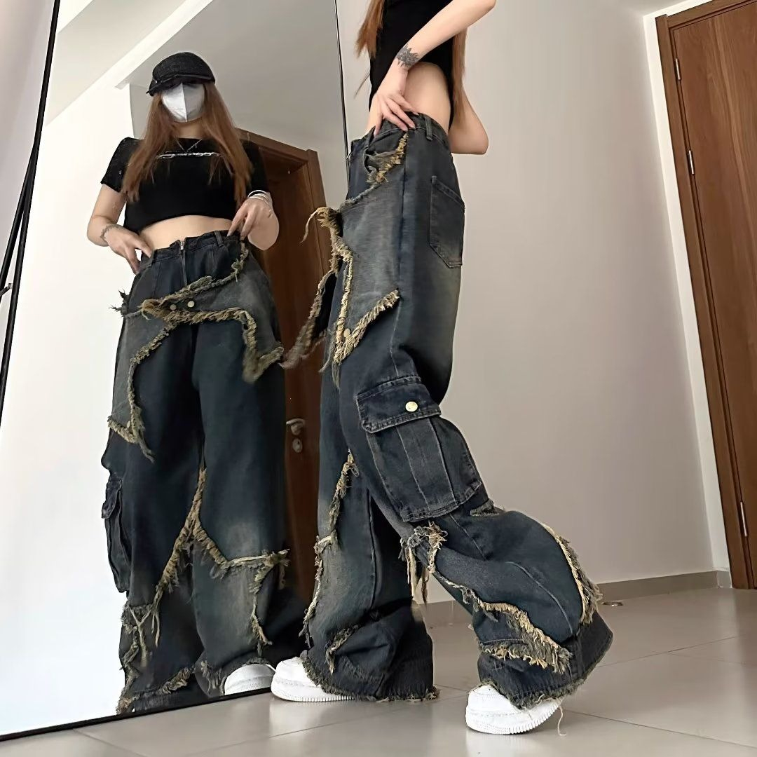 2025 Pantalones casuales con c - Street Fashion Trend 2025 reseña y precio