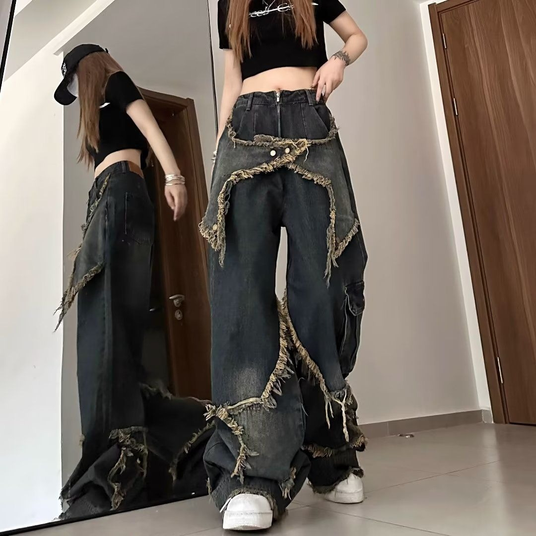2025 Pantalones casuales con c - Street Fashion Trend 2025 reseña y precio