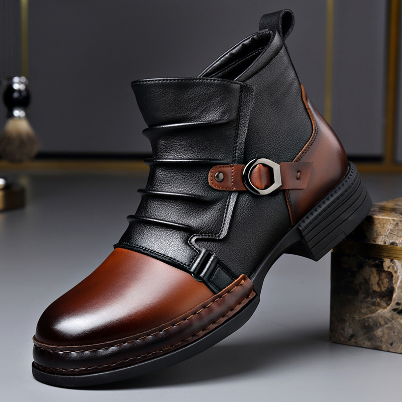 Botas de tobillo retro de otoñ - Street Fashion Designer reseña y precio