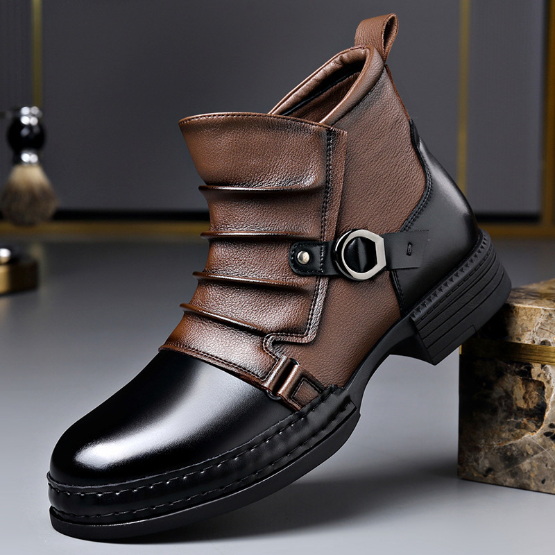 Botas de tobillo retro de otoñ - Street Fashion Designer reseña y precio