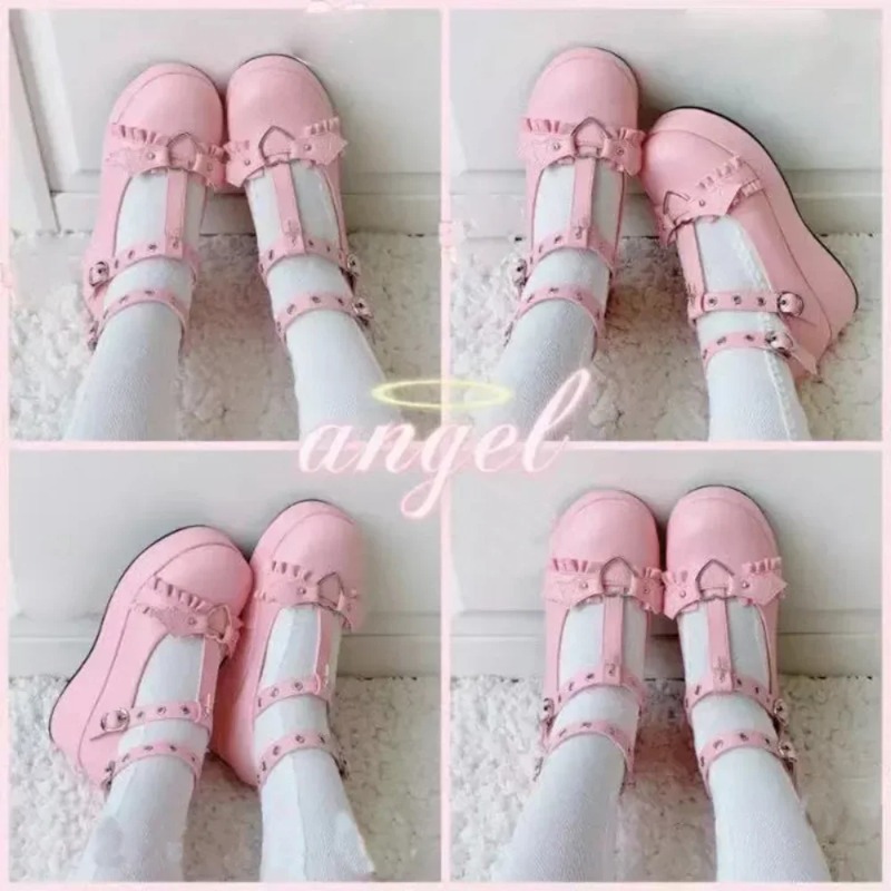 Nuevos Zapatos Mary Janes con  - Chunky Sneaker Platform reseña y precio