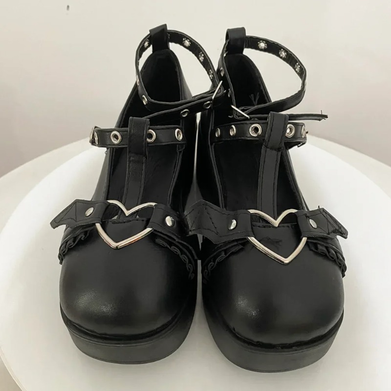 Nuevos Zapatos Mary Janes con  - Chunky Sneaker Platform reseña y precio