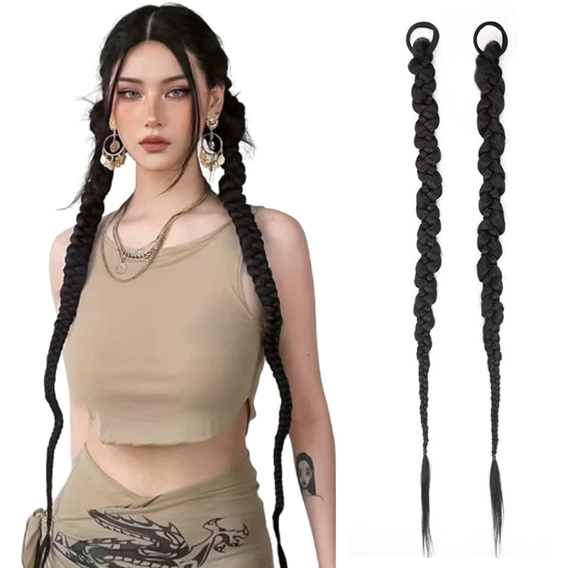 Extensiones de cabello de cola - Street Fashion Girls reseña y precio