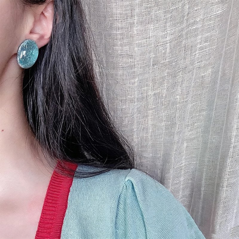Accesorios de joyería ovalados - Street Fashion Earrings reseña y precio