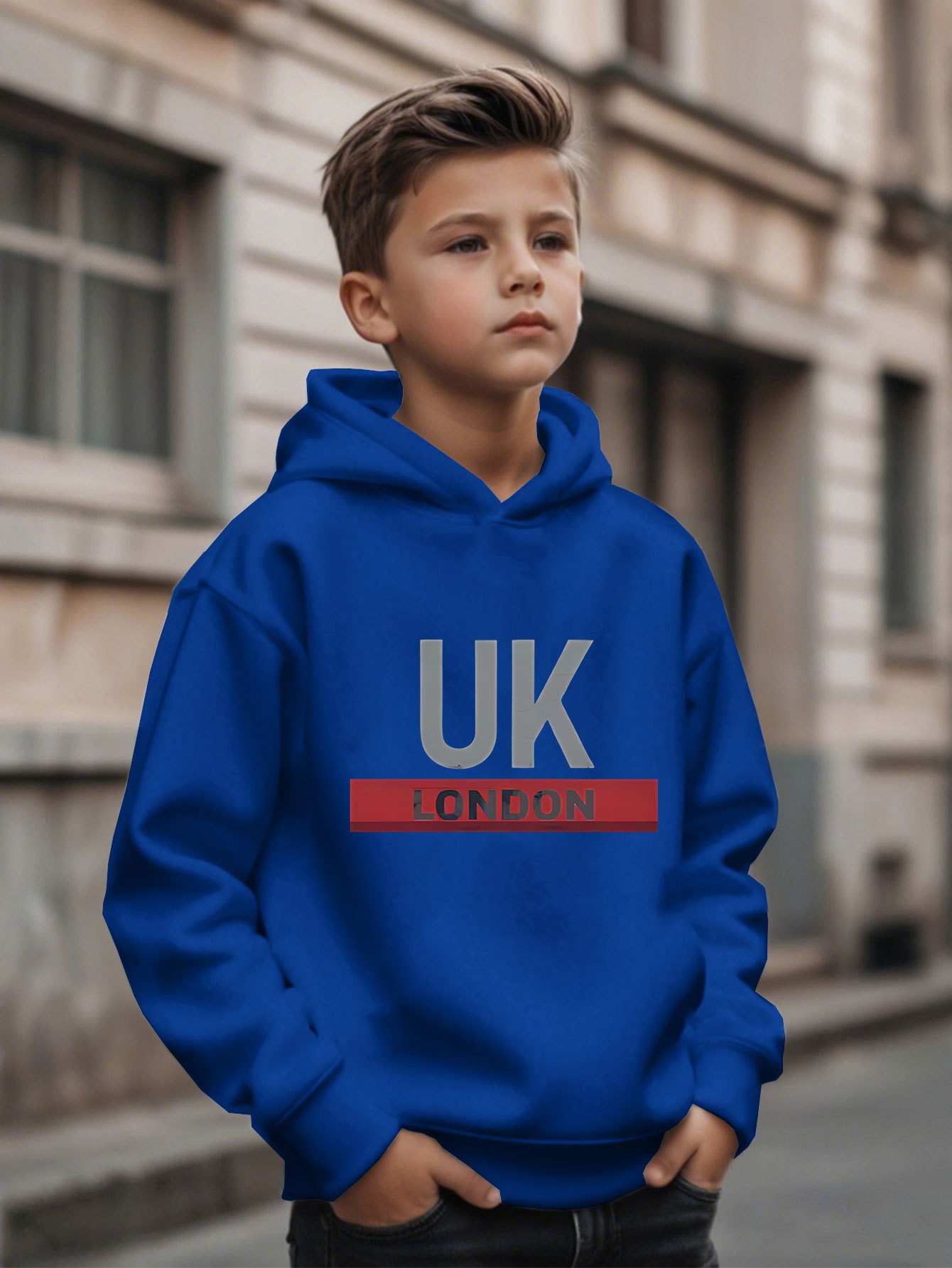 Sudadera con capucha estampada - Street Fashion Uk reseña y precio