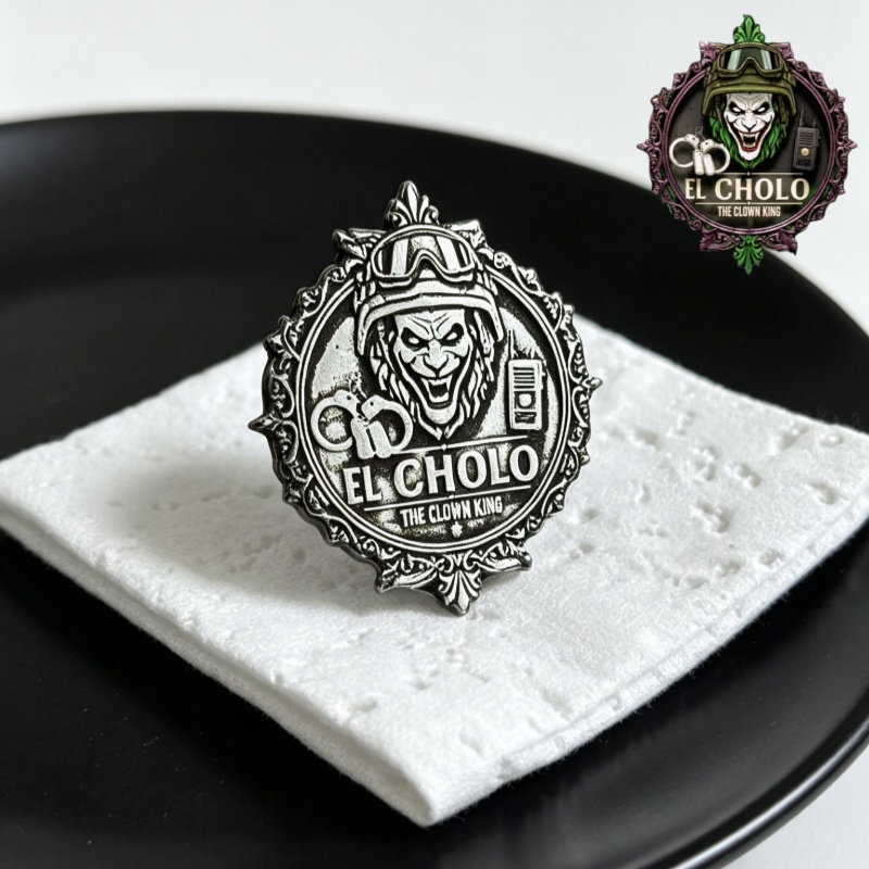 Broche con Logotipo de Payaso  - Street Fashion Hats reseña y precio