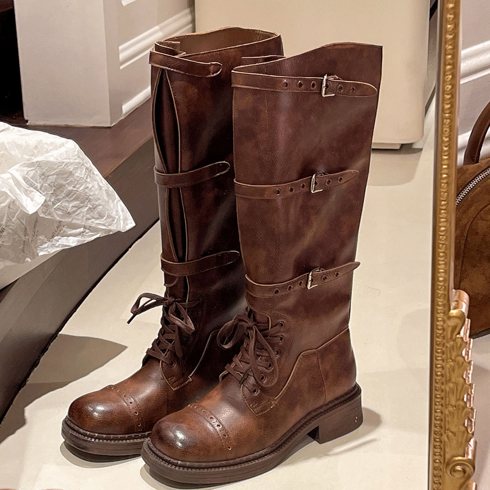 Botas hasta la rodilla para Mu - Street Fashion Designer reseña y precio