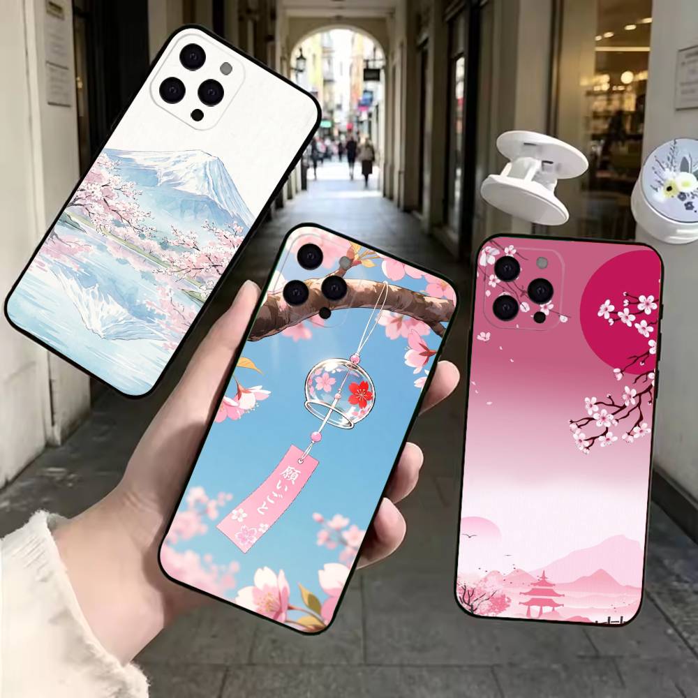 Funda de teléfono suave negra  - Street Fashion Tokyo reseña y precio