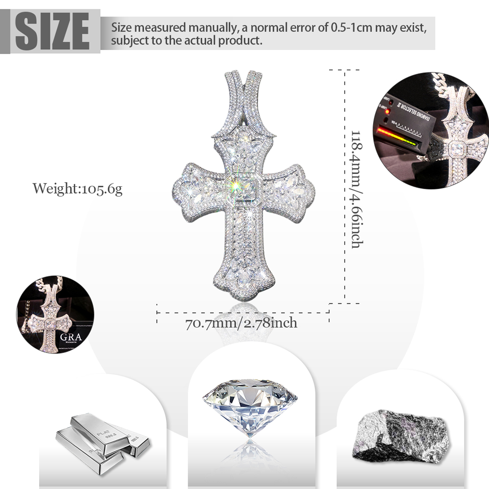 Cadena Cubana Hip Hop Bling Ch - Street Fashion Boy reseña y precio
