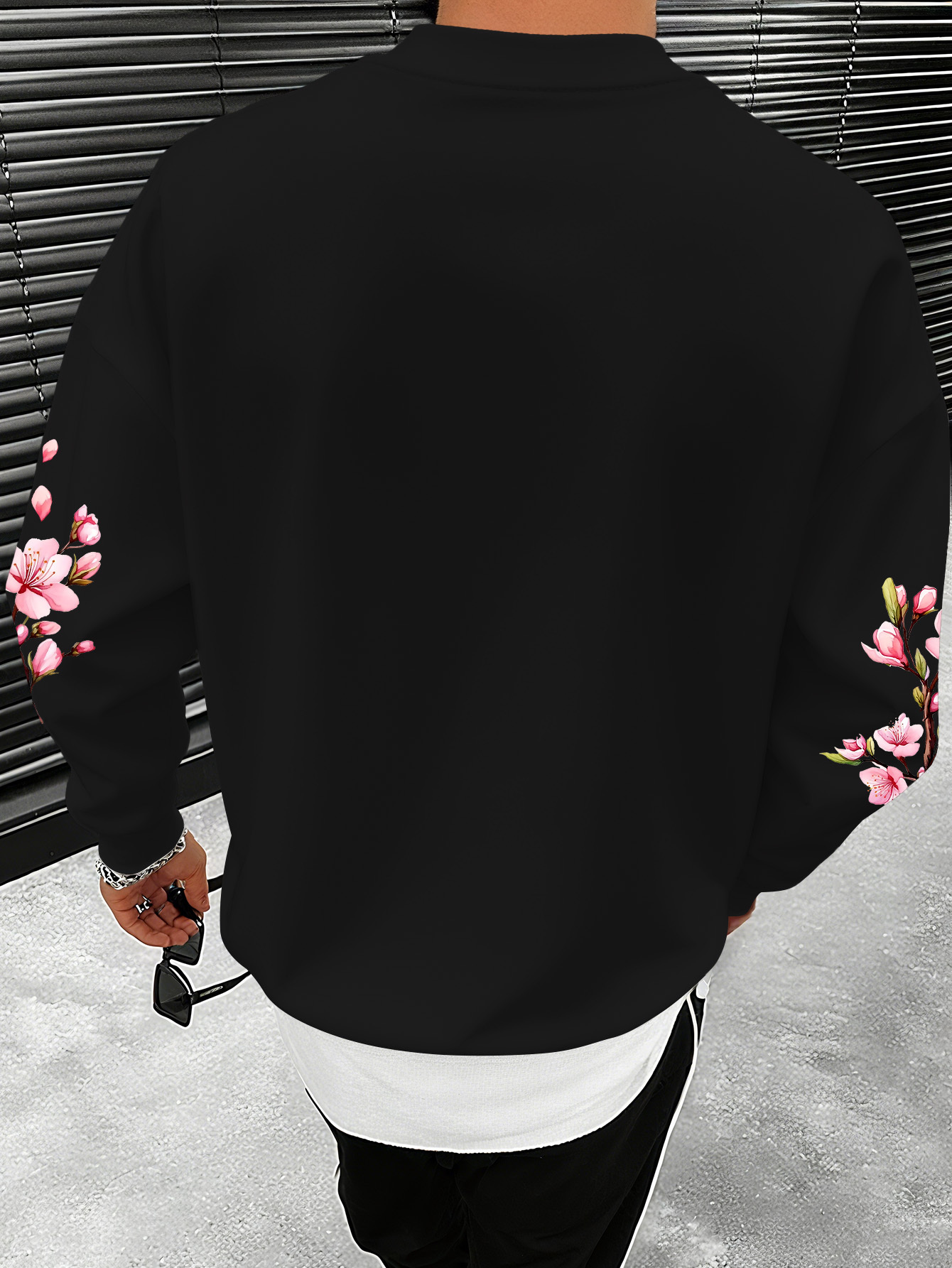Sudadera con capucha de cuello - Street Fashion Tokyo reseña y precio
