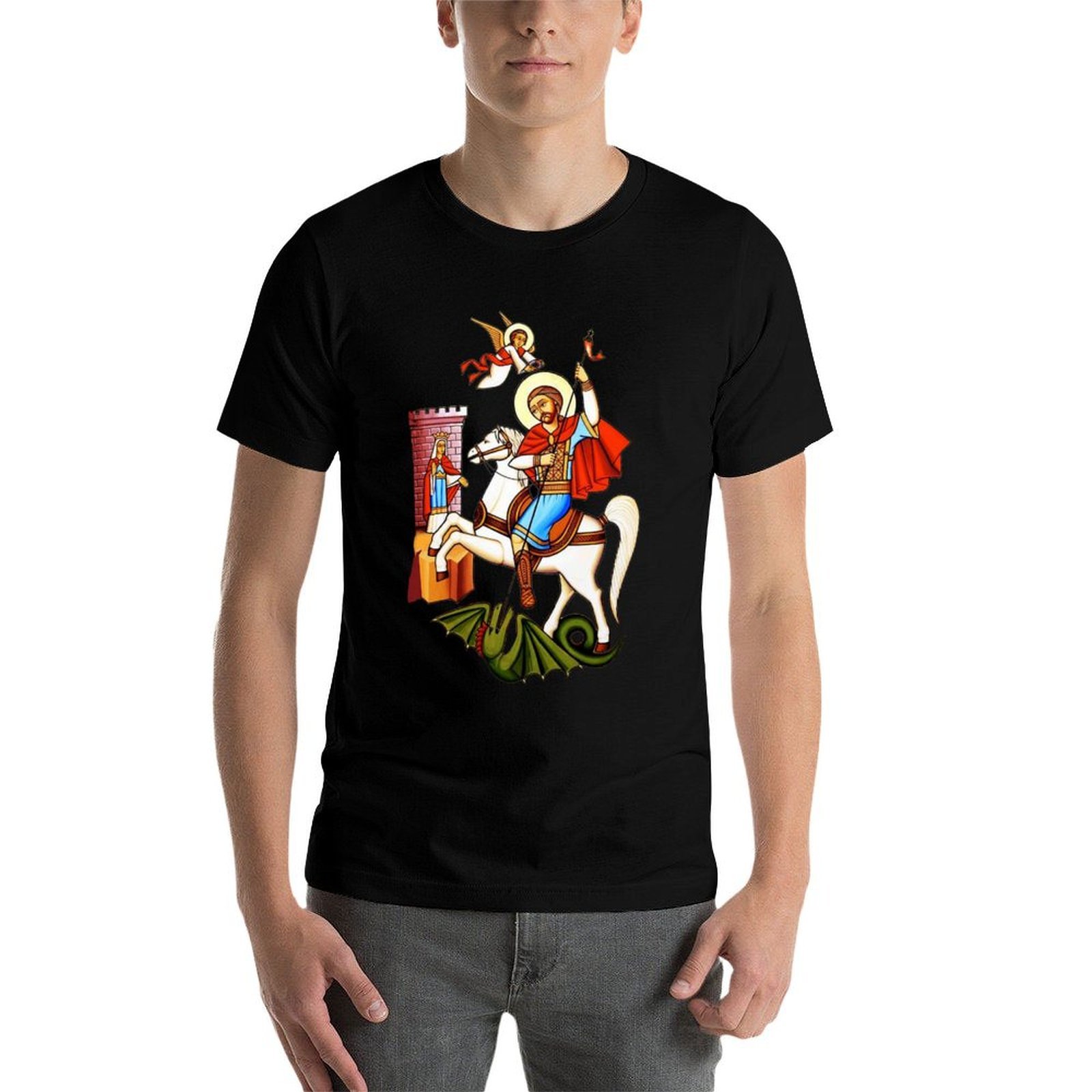Arte coptico, San Jorge el már - Street Fashion Egypt reseña y precio