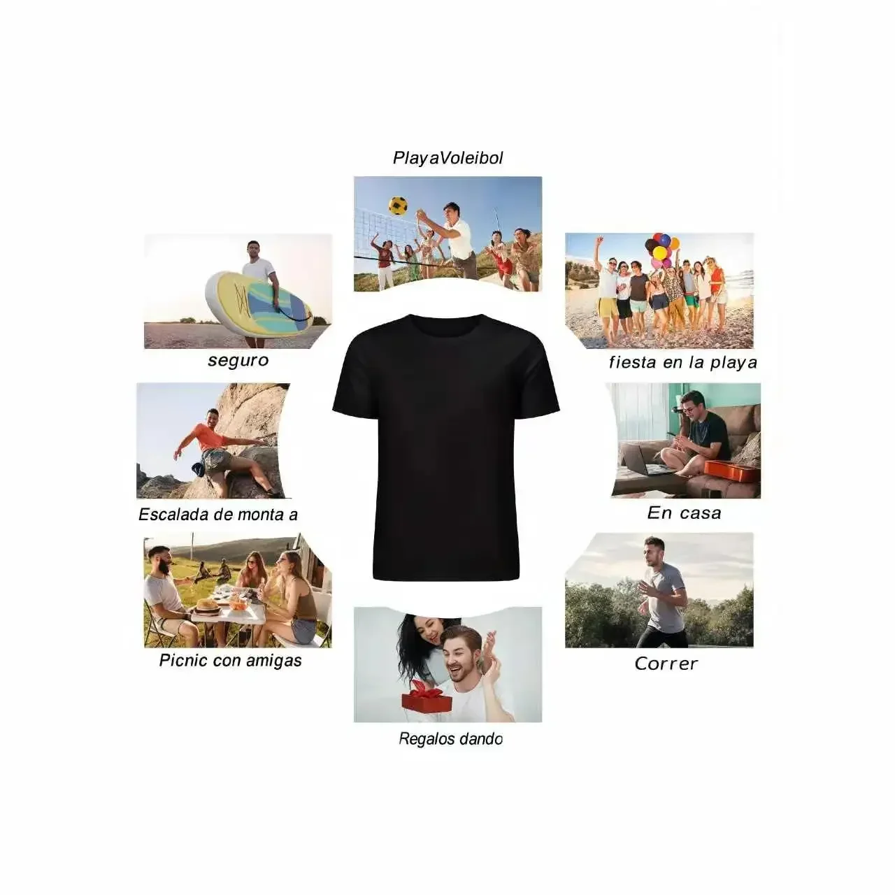 Camiseta de algodón con estamp - Street Fashion Boy reseña y precio