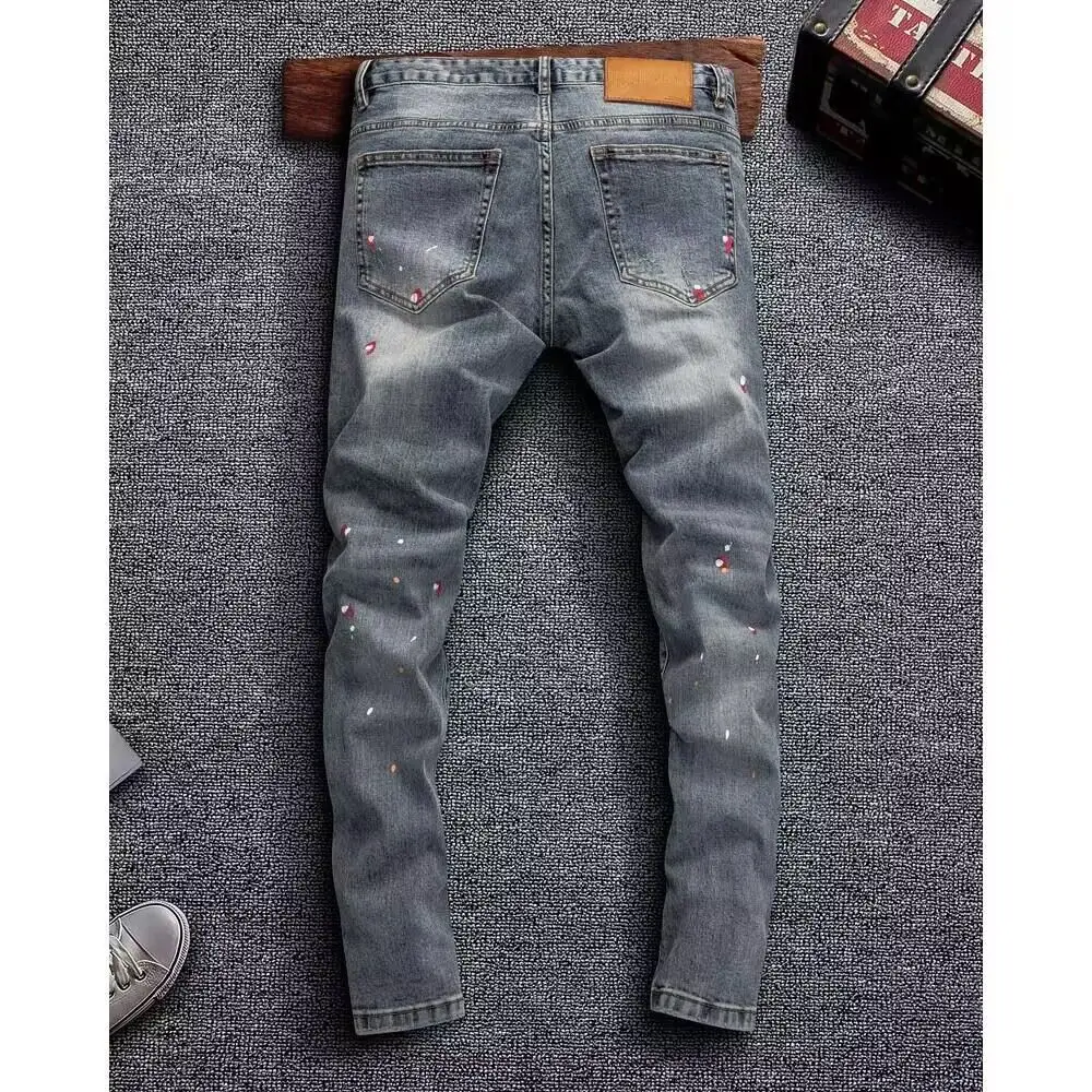 Pantalones vaqueros Vintage ra - Distressed Jean Rip reseña y precio