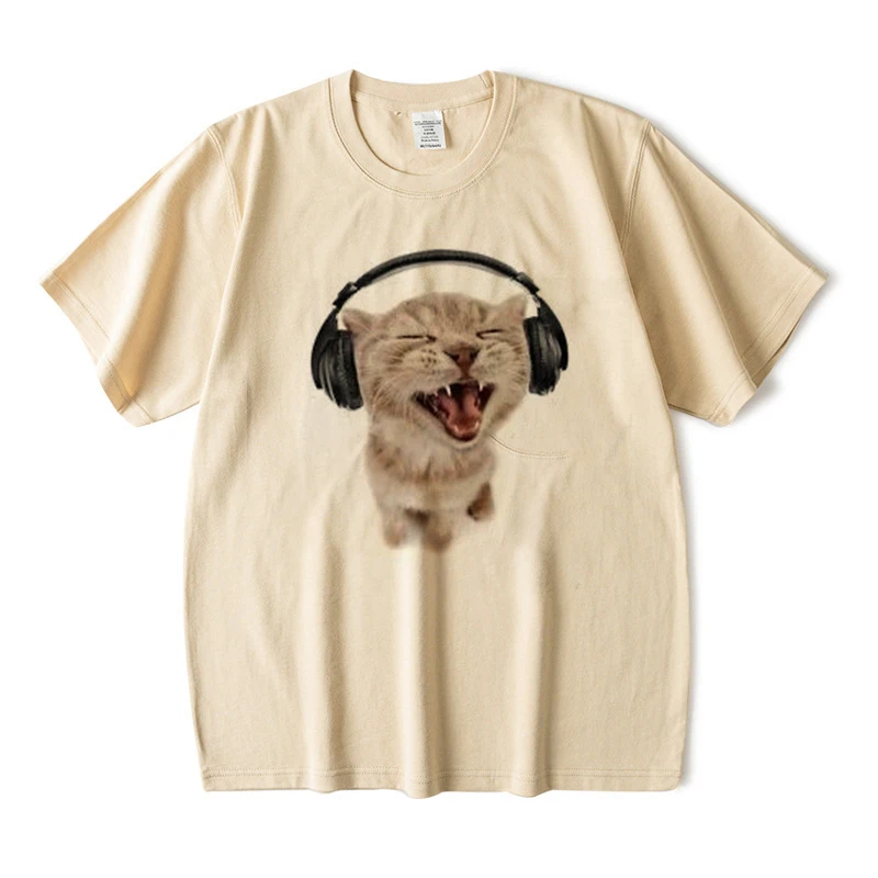 Camiseta de manga corta con es - Street Fashion Couple reseña y precio