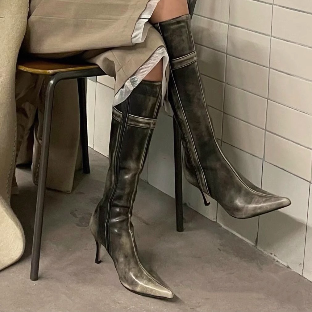 Botas Largas de Invierno para  - Street Fashion Designer reseña y precio