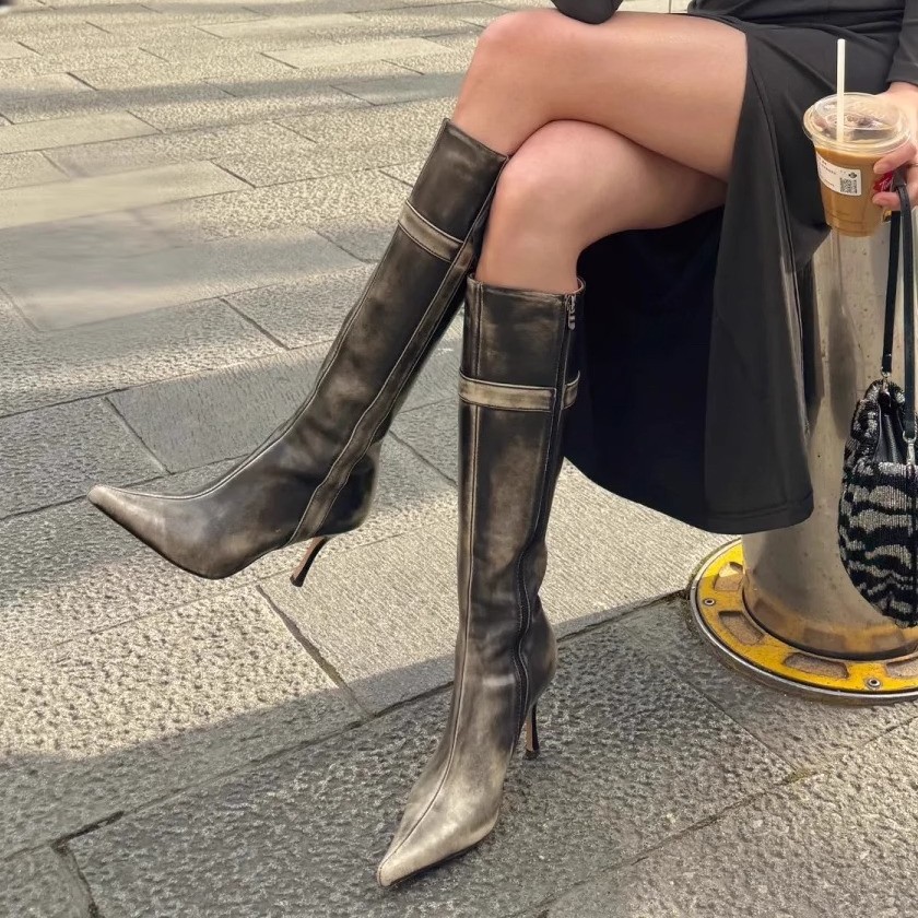 Botas Largas de Invierno para  - Street Fashion Designer reseña y precio