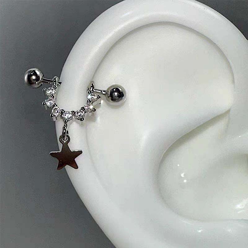 Pendientes de Estrella con Cir - Street Fashion Earrings reseña y precio