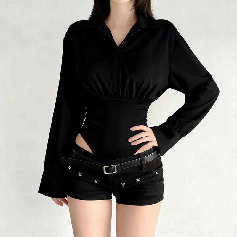 Body sexy de patchwork para mu - Street Fashion American reseña y precio