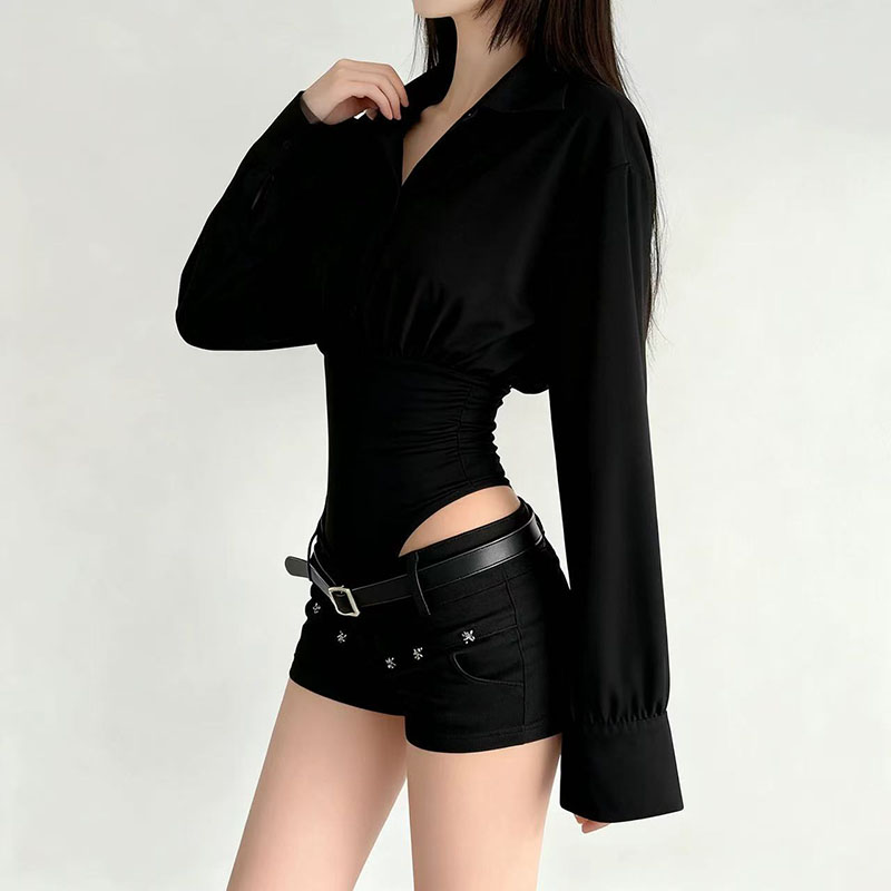 Body sexy de patchwork para mu - Street Fashion American reseña y precio