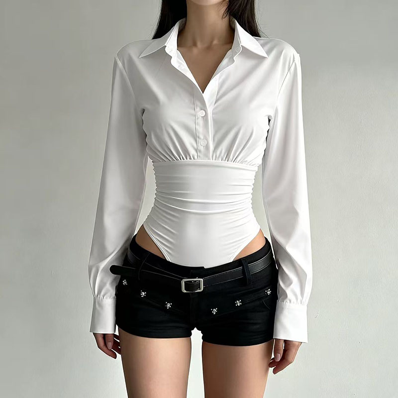 Body sexy de patchwork para mu - Street Fashion American reseña y precio