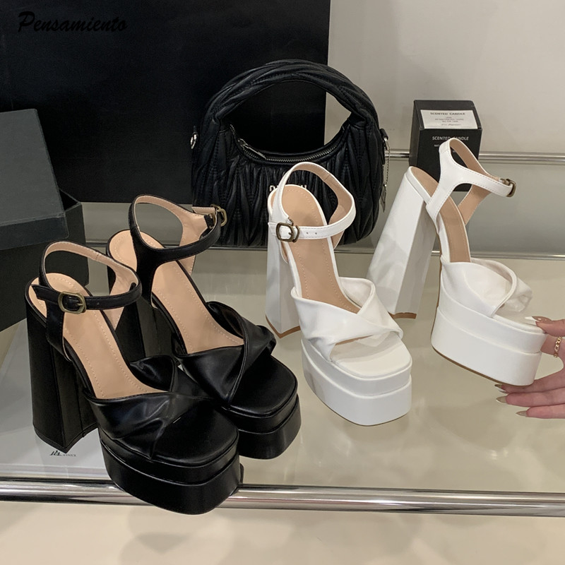Sandalias de gladiador con pla - Chunky Sneaker Platform reseña y precio