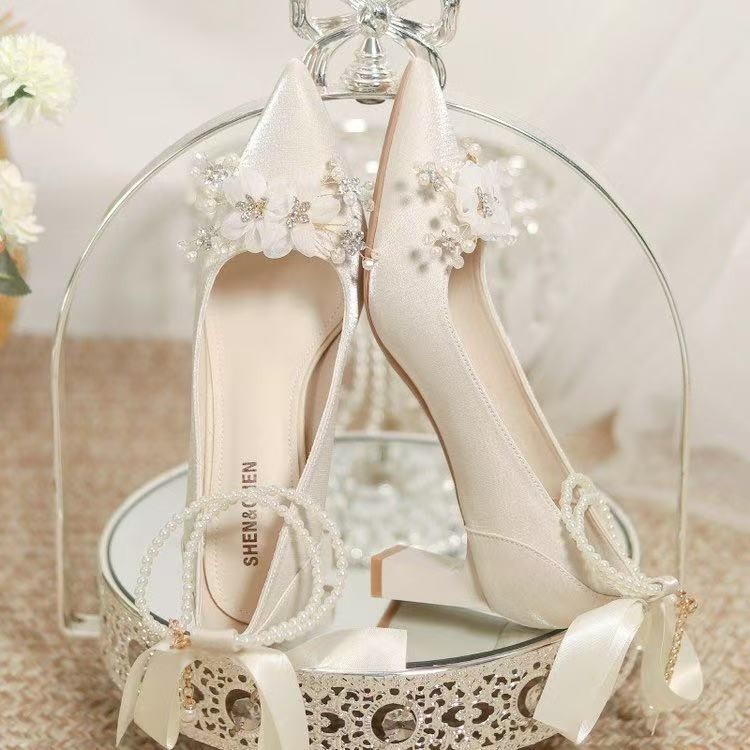 Zapatos de Novia Estilo Francé - French Street Fashion reseña y precio