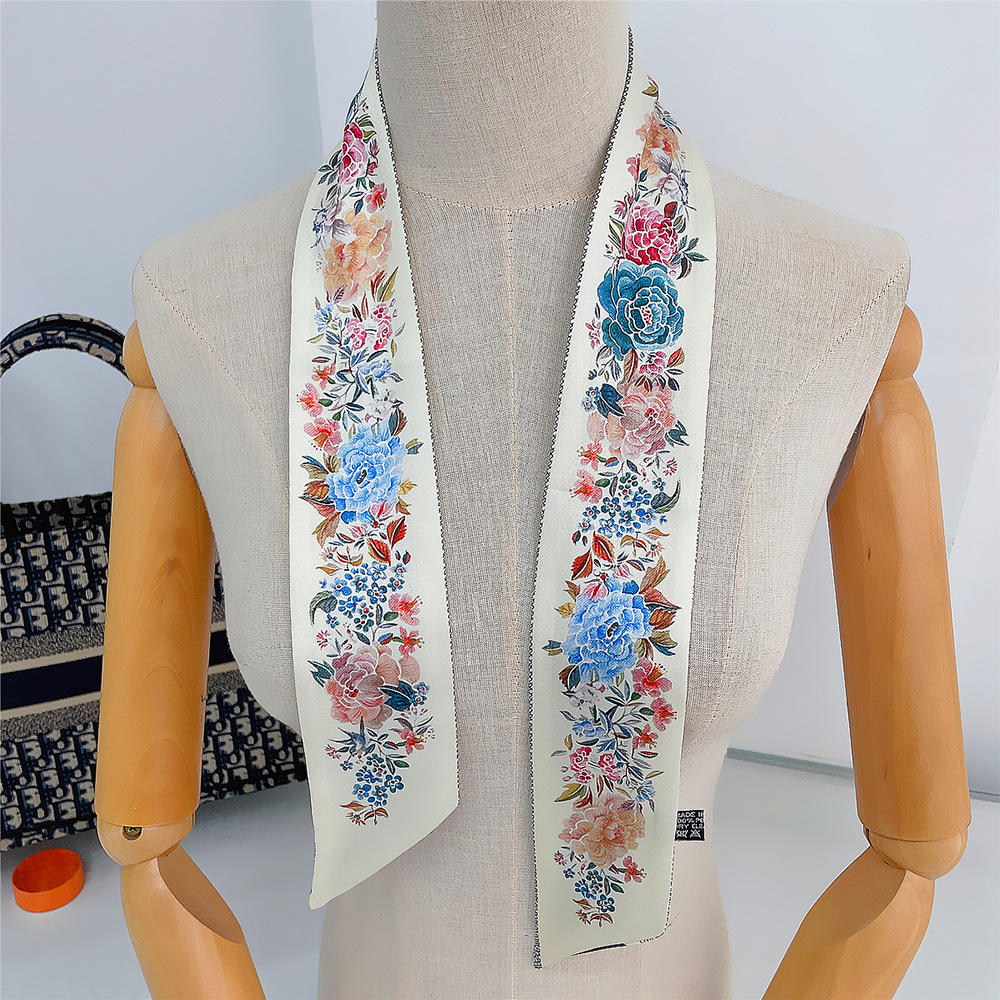 Bufanda pequeña con estampado  - French Street Fashion reseña y precio