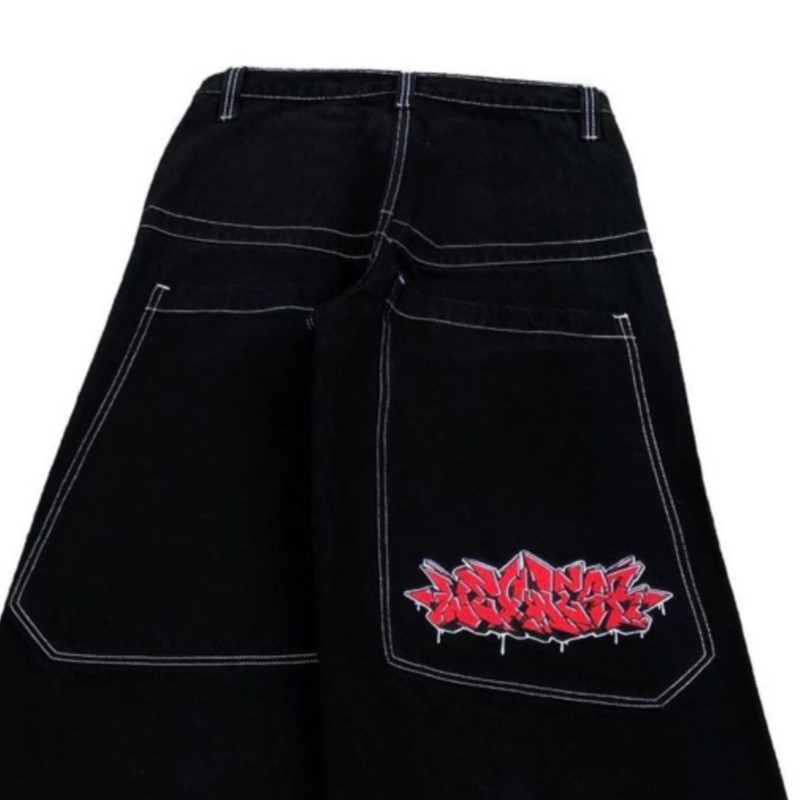 Pantalones Vaqueros Anchos de  - Street Fashion American reseña y precio