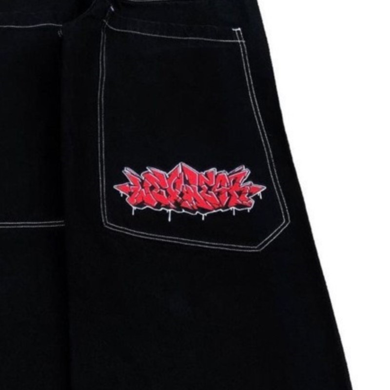 Pantalones Vaqueros Anchos de  - Street Fashion American reseña y precio