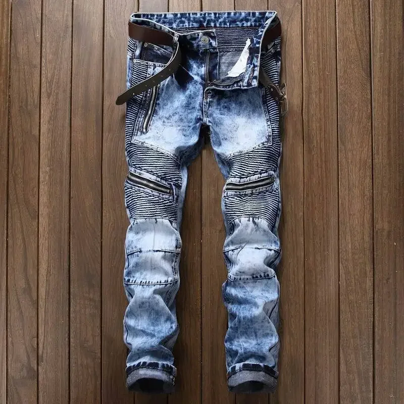 Pantalones vaqueros ajustados  - Distressed Jean Rip reseña y precio