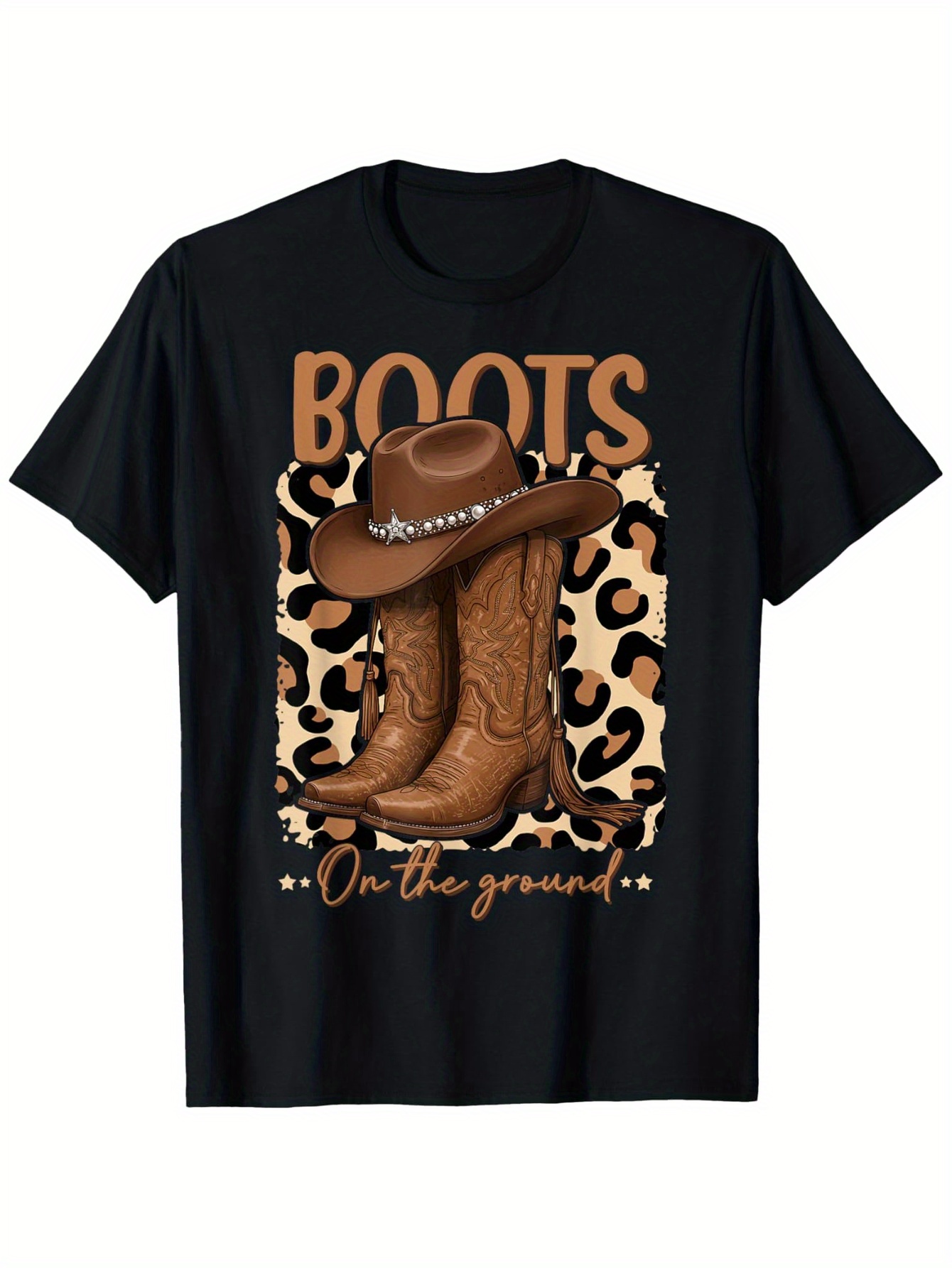 Camiseta de mujer Boots On The - Street Fashion Co reseña y precio