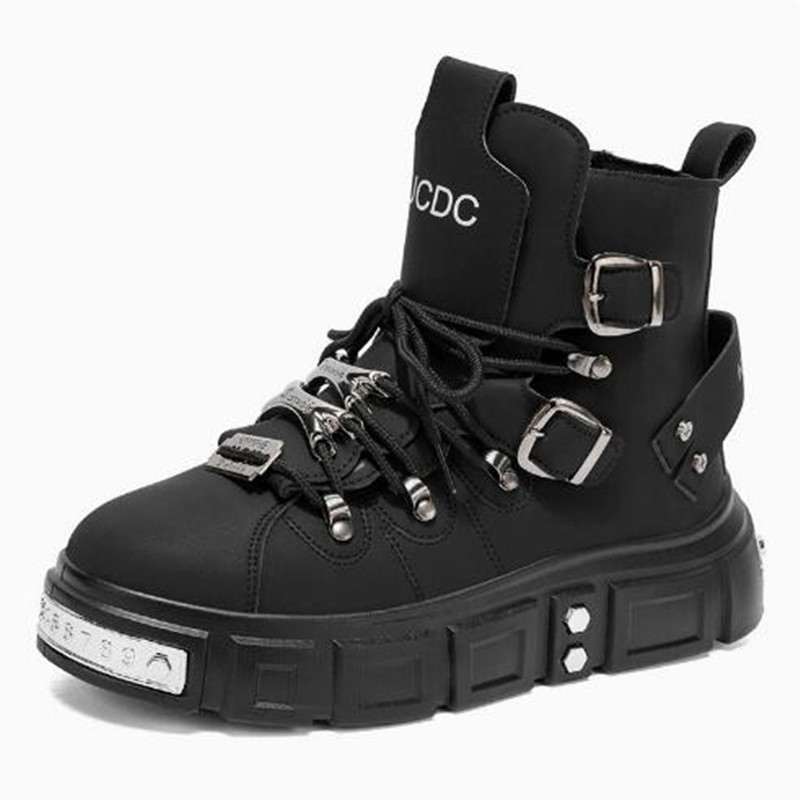 Zapatillas de moda negras con  - Street Fashion Designer reseña y precio