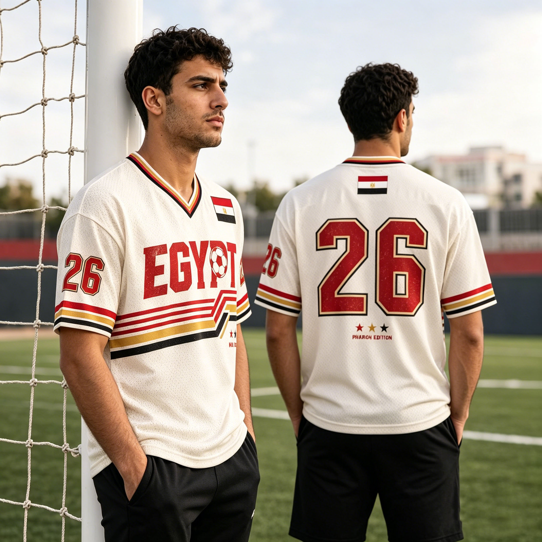 Camiseta de Fútbol Retro de Eg - Street Fashion Egypt reseña y precio